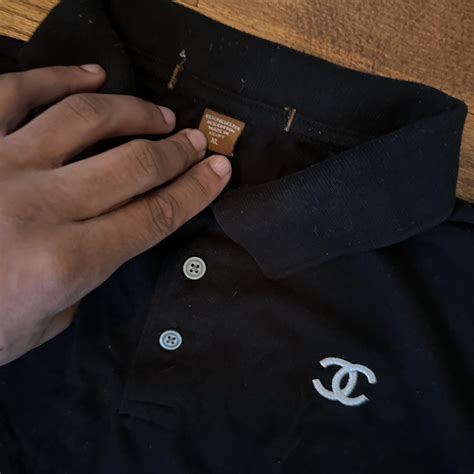 mens chanel shirts|vintage chanel men's clothing.